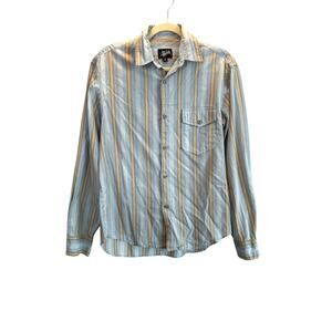 Vintage 1990s Stüssy Button-Up Shirt (Size S)-Made in the USA-Rare and Unique